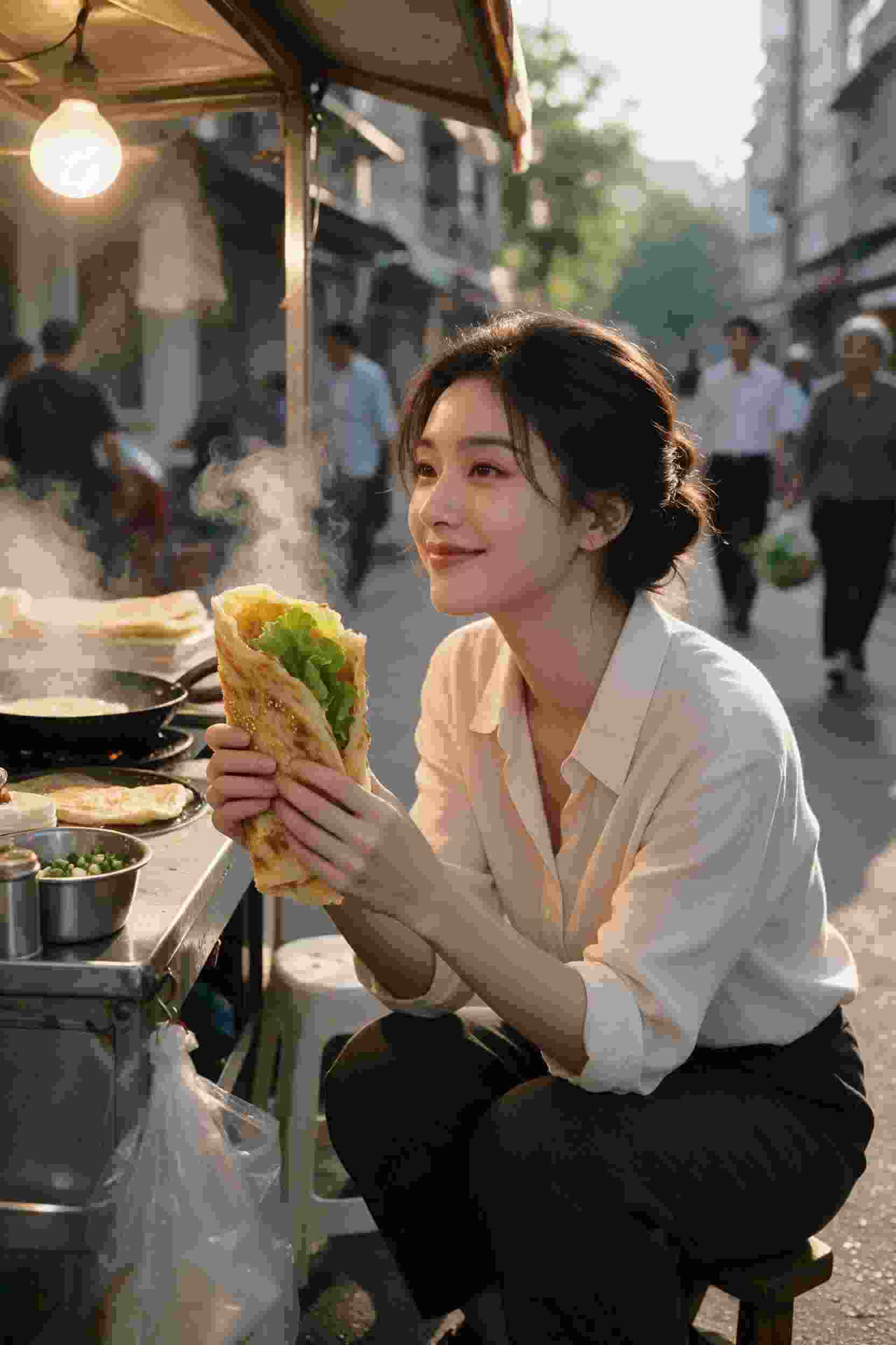 月下吟诗